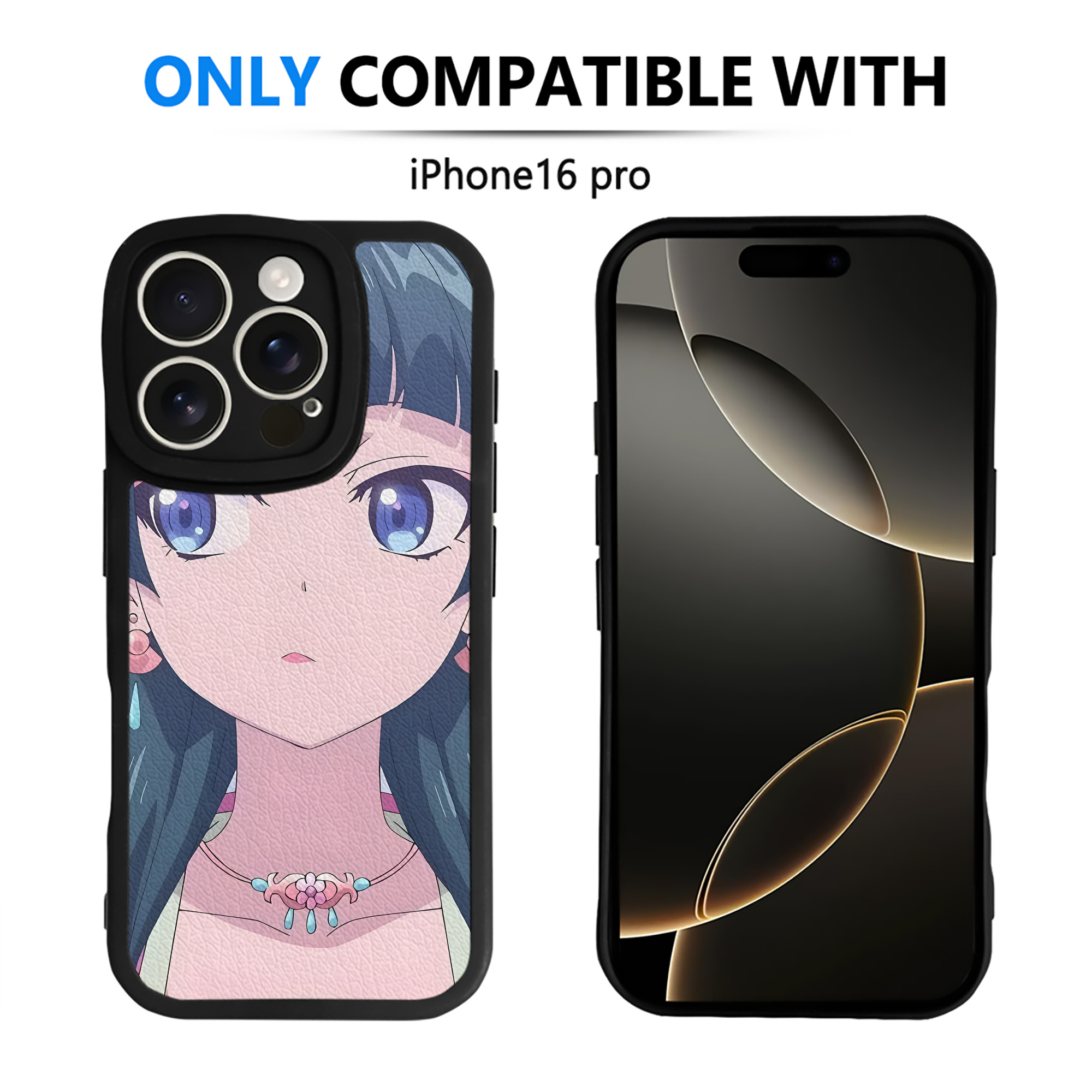 （画像用） 薬屋のひとりごと The Apothecary Diaries 【iPhone 16シリーズ対応】シリコンスマホケース（レザー調） 材質：シリコン